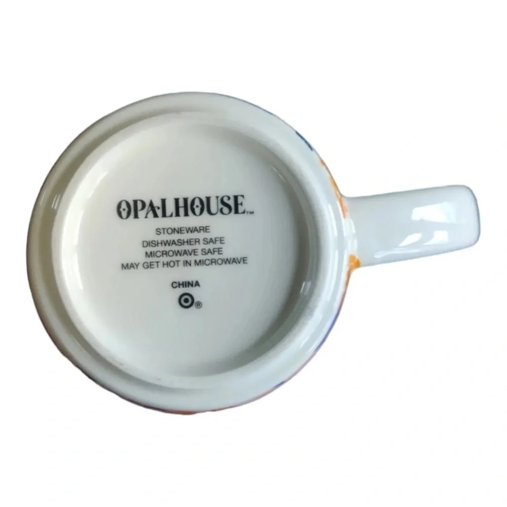 Opalhouse Coffee Mug Cup set of 2 Initial Letter P Monogram